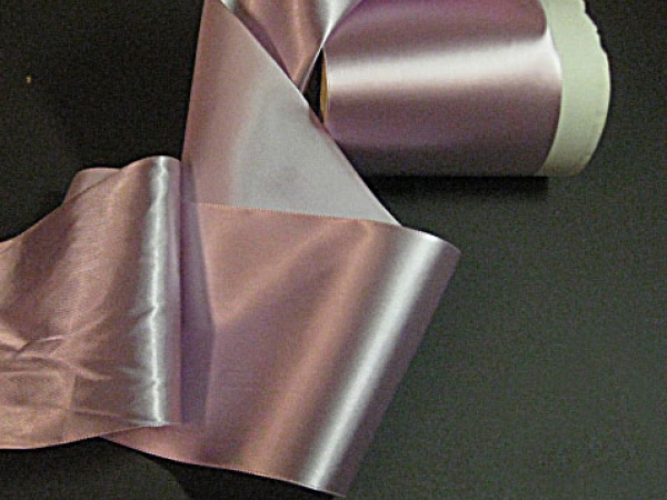Vintage wide pink ribbon