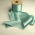 Wide aqua sash ribbon