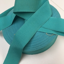 Aqua grosgrain ribbon