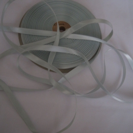 Pastel blue double satin rayon blend ribbon
