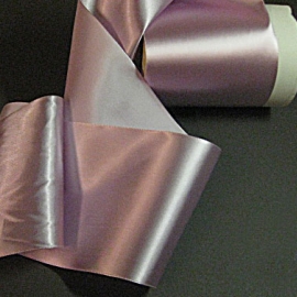 Vintage wide pink ribbon